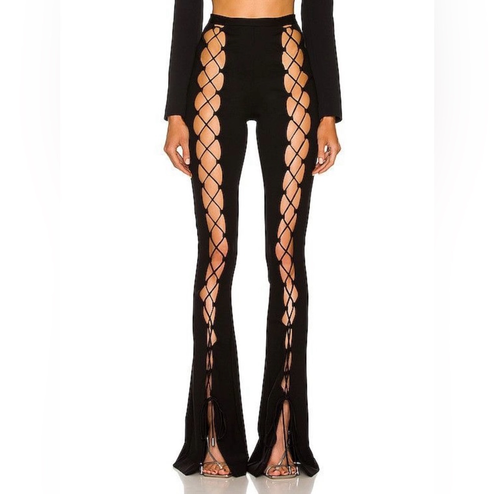 David Koma Womens Lace-up pants
Size 8 NEW WITH TAGS RRP £965